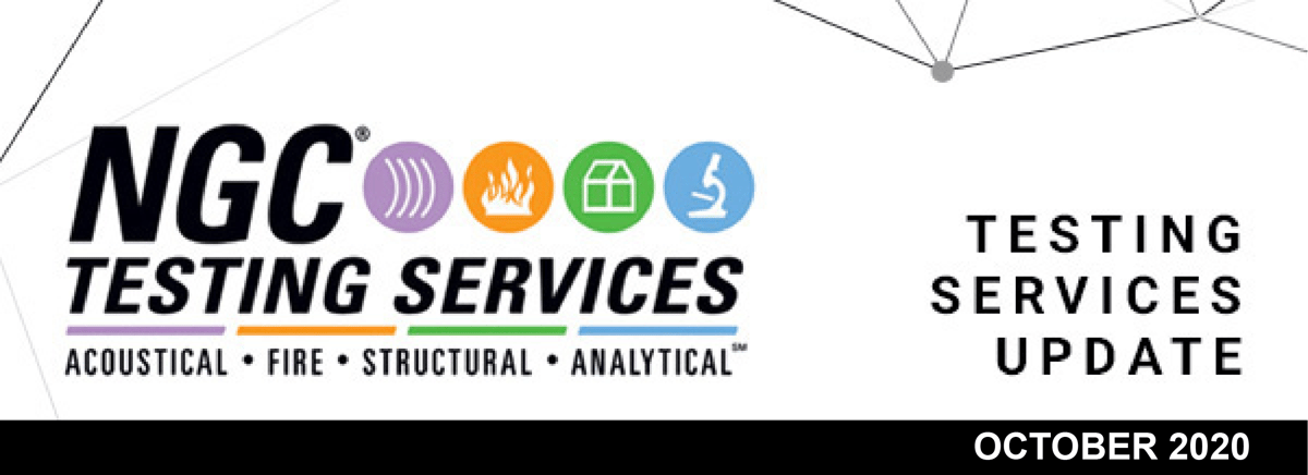 NGC Testing Services October Newsletter